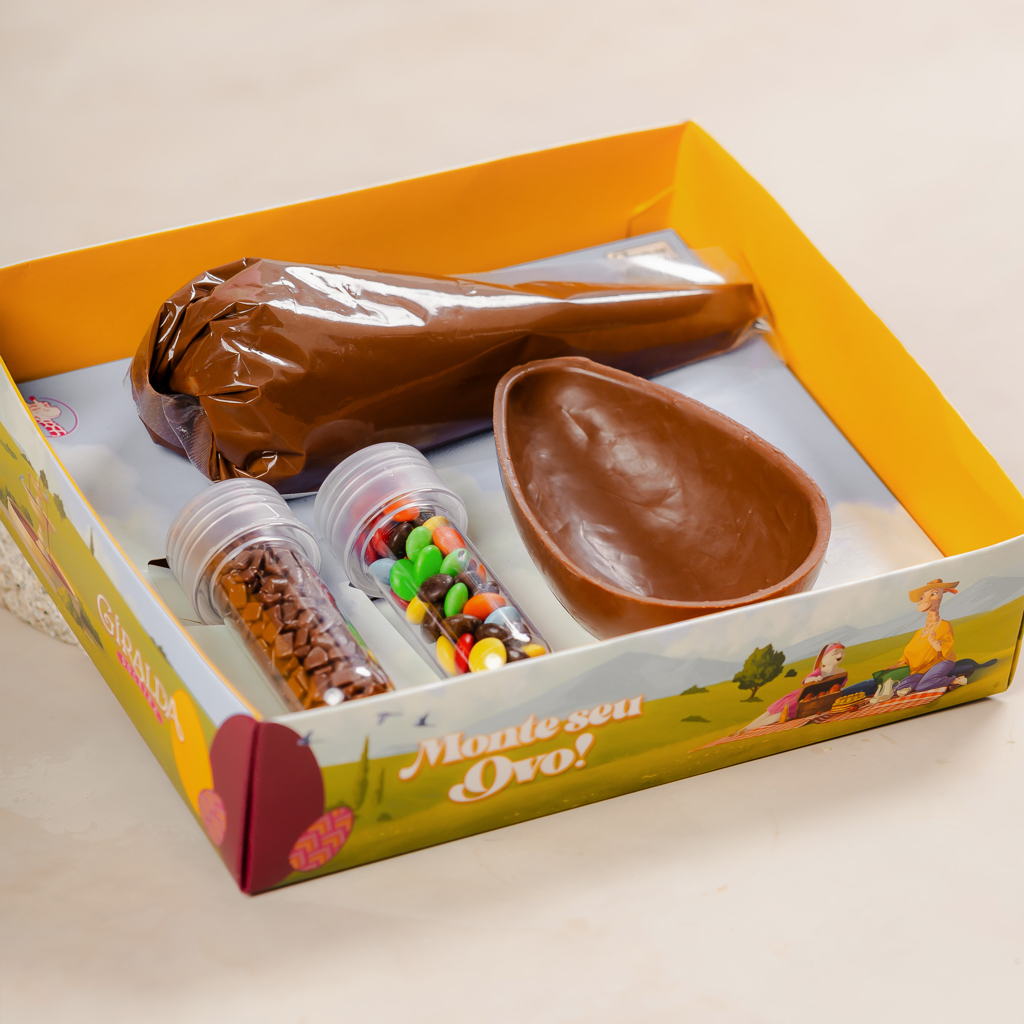 Ovo Kit Confeiteiro Infantil Experiência Criativa - Imagem 1