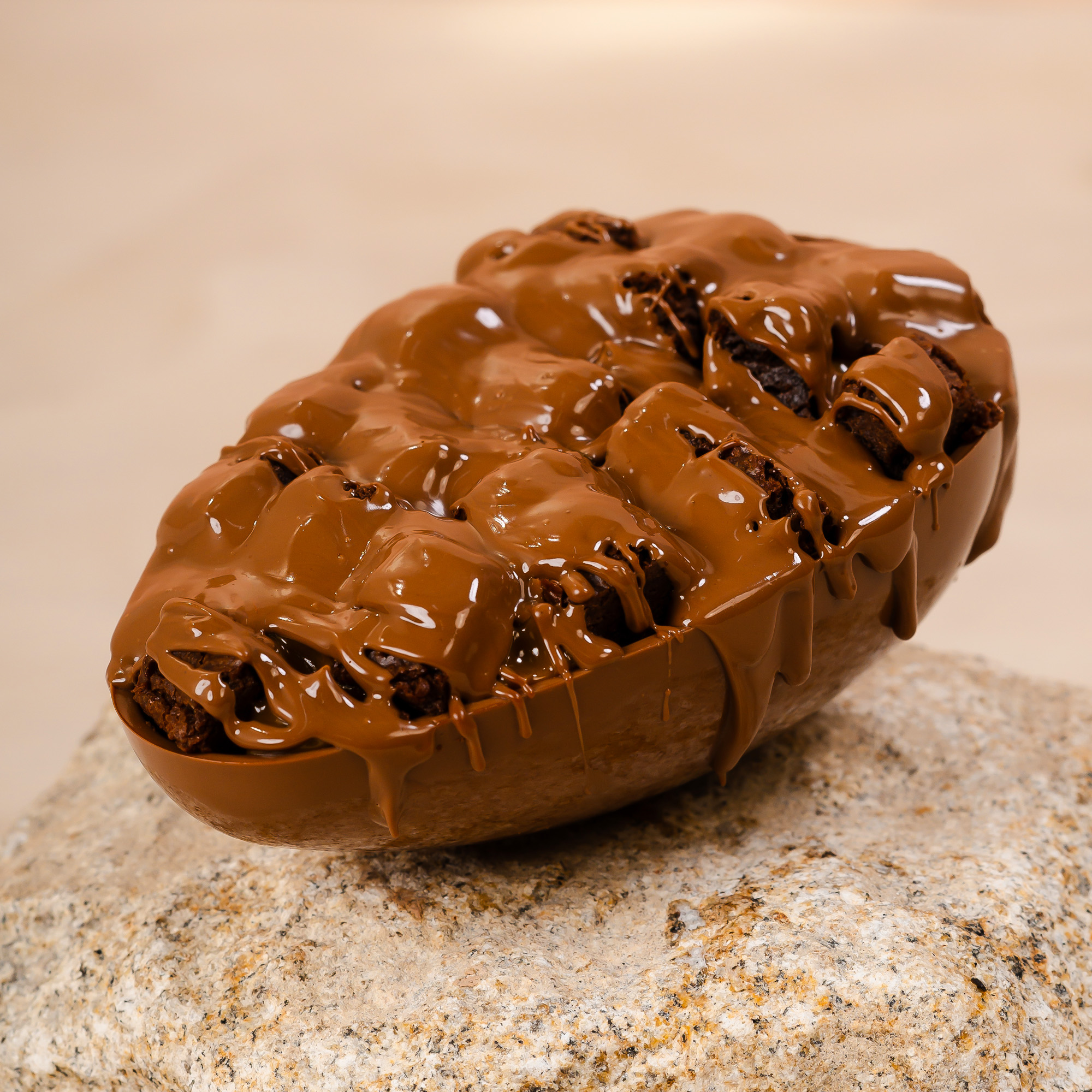 Ovo Especial Brownie Brigadeiro Doce de Leite 500g - Imagem 1