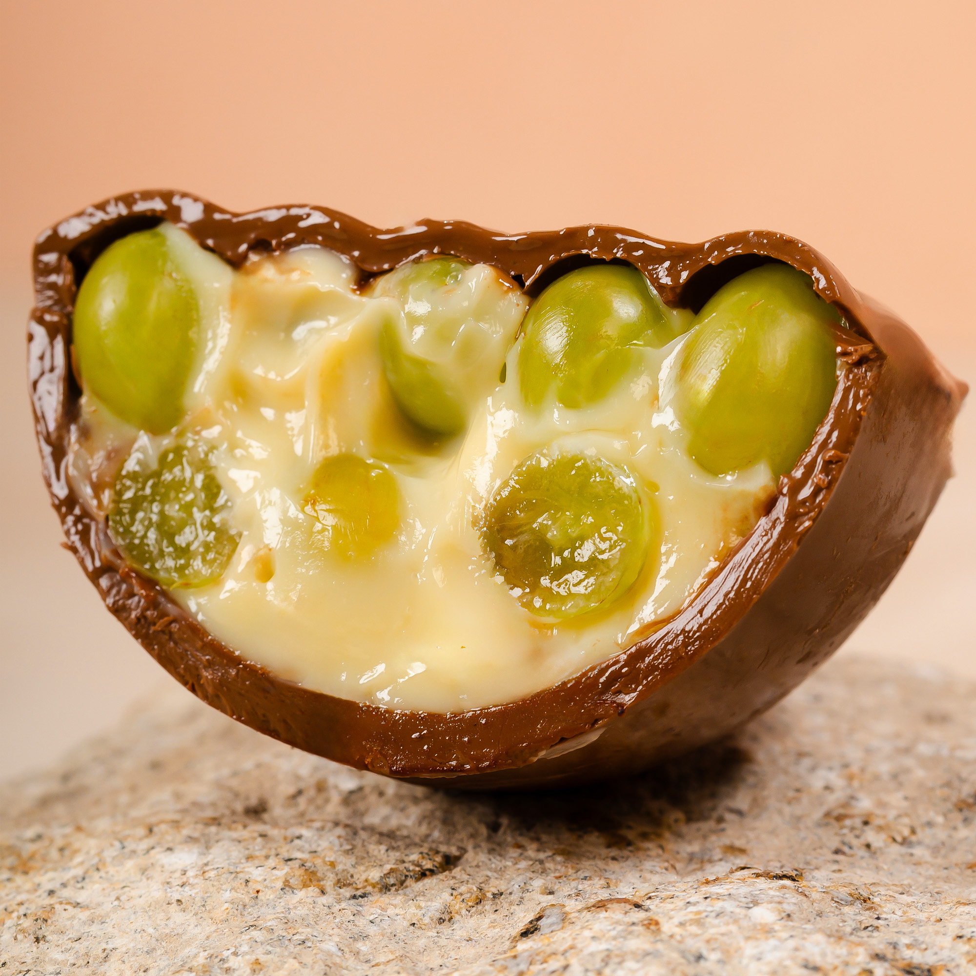 Ovo de Colher Bombom de Uva Cremoso 500g - Imagem 2